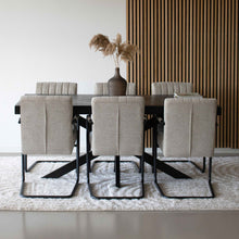 Laden Sie das Bild in den Galerie-Viewer, Kick Esszimmerstuhl Isa - Dunkelgrau