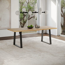 Laden Sie das Bild in den Galerie-Viewer, Esstisch Eiche Massivholz mit Baumkante