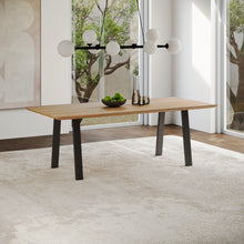 Laden Sie das Bild in den Galerie-Viewer, Esstisch Eiche Massivholz mit Schweizer Kante