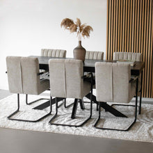 Laden Sie das Bild in den Galerie-Viewer, Kick Esszimmerstuhl Isa - Dunkelgrau