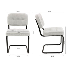 Laden Sie das Bild in den Galerie-Viewer, Kick Esszimmerstuhl Yves - Weiß