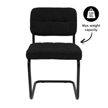 Laden Sie das Bild in den Galerie-Viewer, Kick Esszimmerstuhl Yves - Schwarz