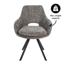 Laden Sie das Bild in den Galerie-Viewer, Kick Esszimmerstuhl Jorn - Dunkelgrau