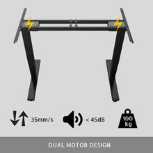 Laden Sie das Bild in den Galerie-Viewer, Elektrisch höhenverstellbarer Schreibtisch