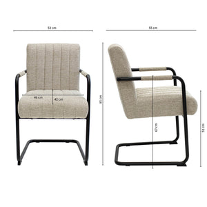 Kick Esszimmerstuhl Isa - Beige