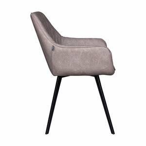 Kick Esszimmerstuhl Karl - Grau/Beige