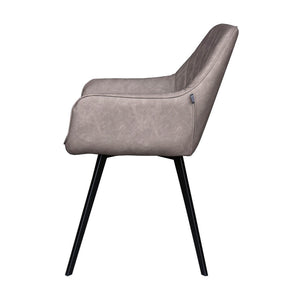 Kick Esszimmerstuhl Karl - Grau/Beige